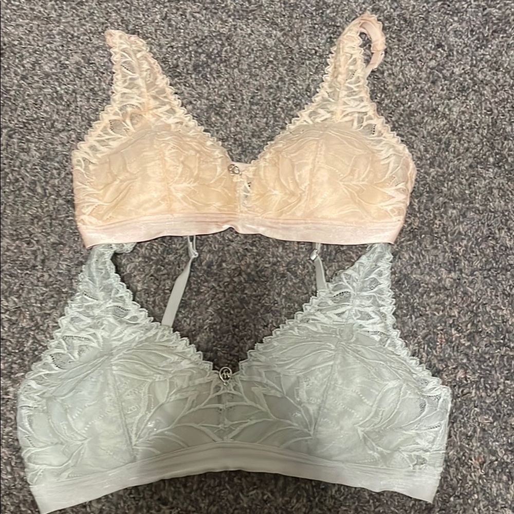 Lace Bralette Set - 2 Pack